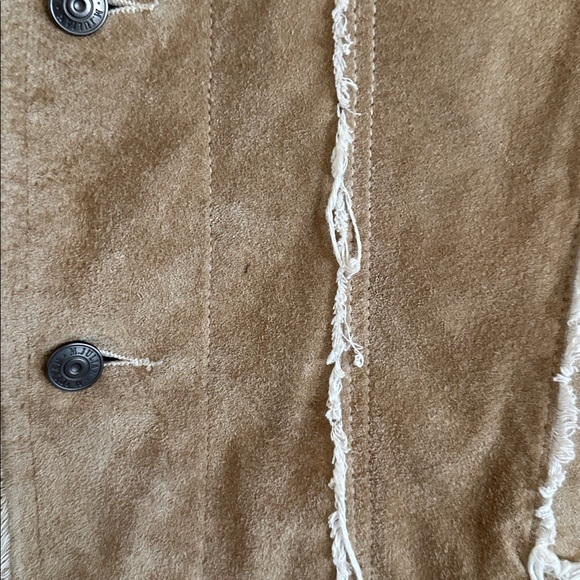 Wilson Distressed Tan Men's Jacket suede size medium - Picture 13 of 16